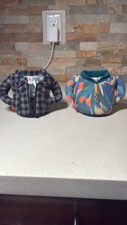 Puffin Drinkwear Insulated Can Coolers - Set of 2 (Jacket & Sweater)
