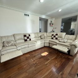 Leather Sofa Sectional With Recliners