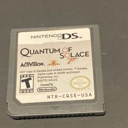Quantum Of Solace Nintendo Ds 