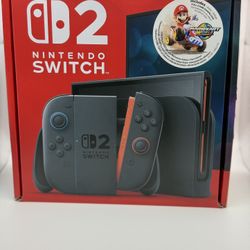 Mario Kart Switch 2 Bundle With 12 Month Subscription 