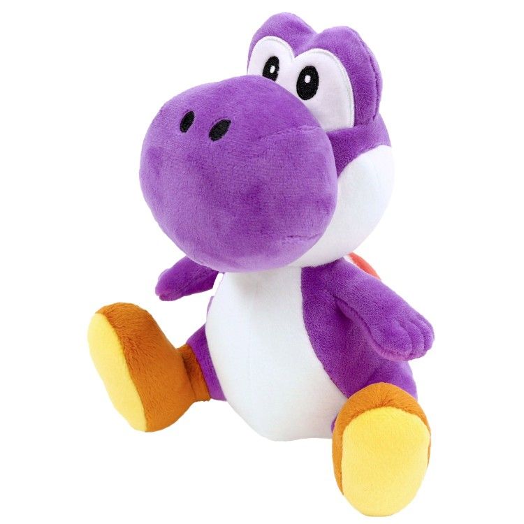 Little Buddy Nintendo Super Mario All Star Collection 8" Purple Yoshi Plush