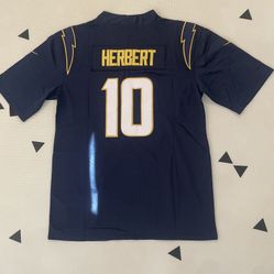 Men’s LA Chargers Justin Herbert Navy Blue Stitched Jersey , S To 3xL, NWT