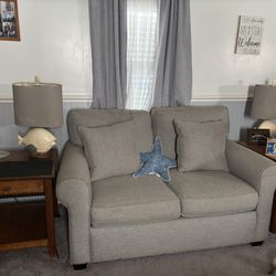 new pottery barn couch and love seat