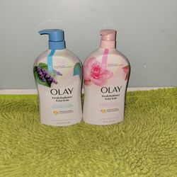 2 Olay Bodywash 33oz Birch Water & Lavender/ Rose Water & Sweet Nectar