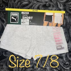 Girls Puma Shorts