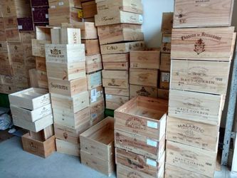 Wood Wine Crates