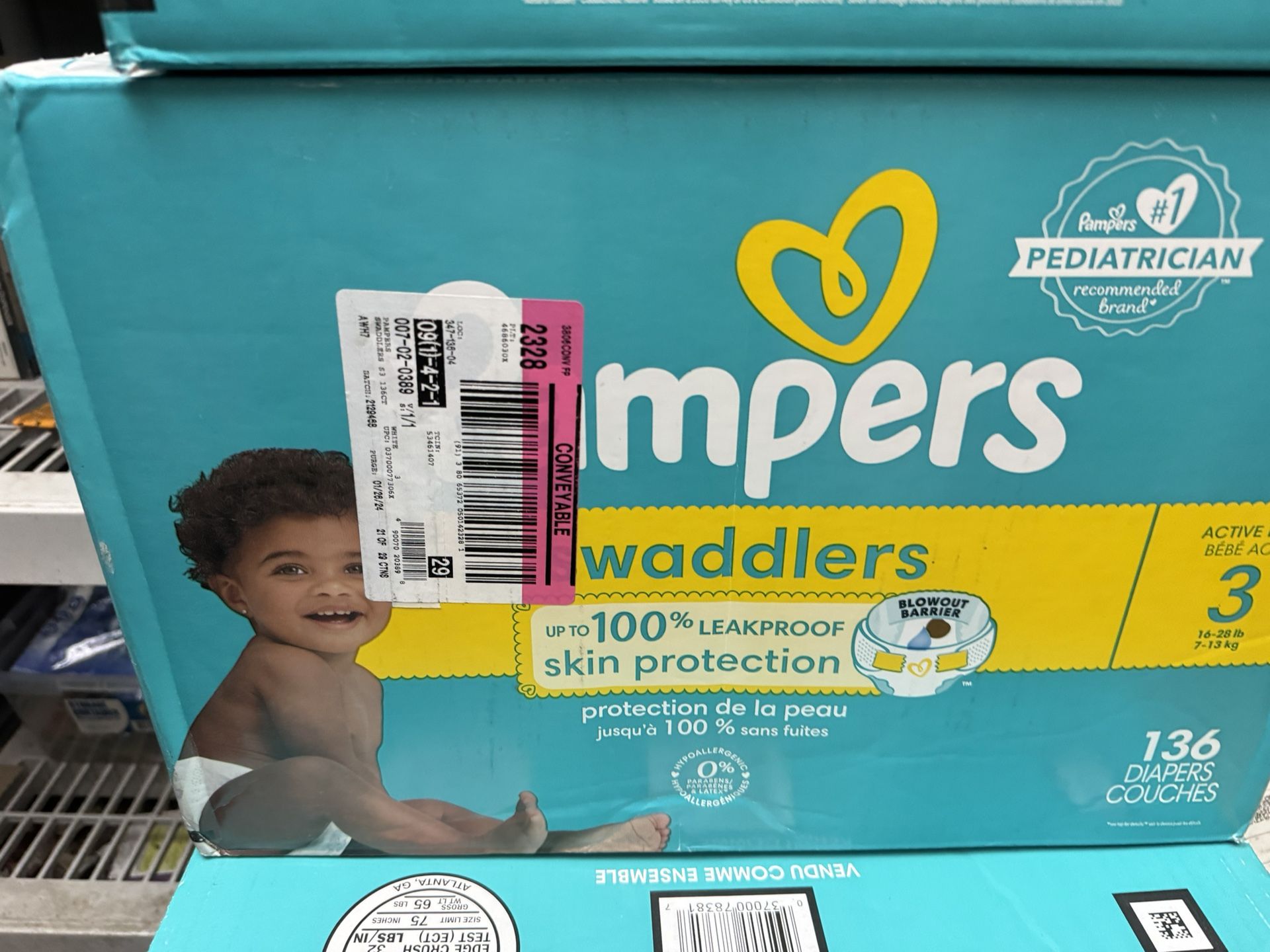 Pampers Diapers Size 3