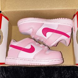 Low Pink Dunks (New)