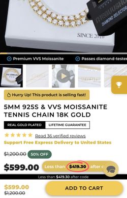 Vvs Tennis Chain
