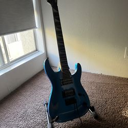 Jackson Electric Guitar With Stand