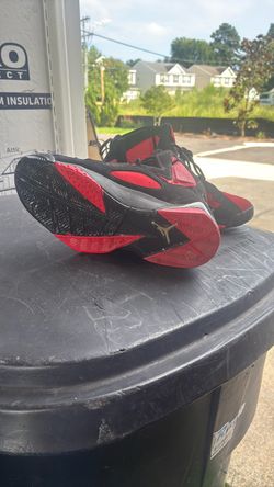 Jordan’s,black and red,size 9.5