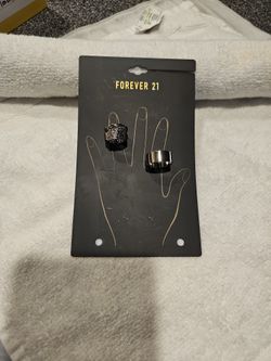 Forever 21 Silver Colored Rings
