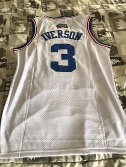 Sixers Allen Iverson Basketball Jersey 