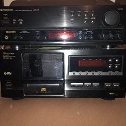 Pioneer 25 Disc CD Changer And Pioneer Receiver With Remote