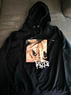 Ariana Grande 7 rings 2019  H&M divided black pullover hoodie  XXL
