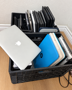 42-Device Lot: Laptops, iPads & 6 LG Phones - AS-IS
