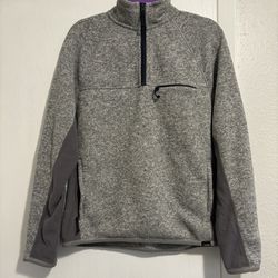 J.Crew Nordic Quarter-zip all-weather Fleece Pullover Sweater
