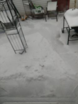 I shovel driveways $20