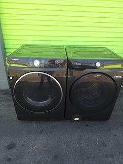 Samsung Washer & Gas Dryer Set 