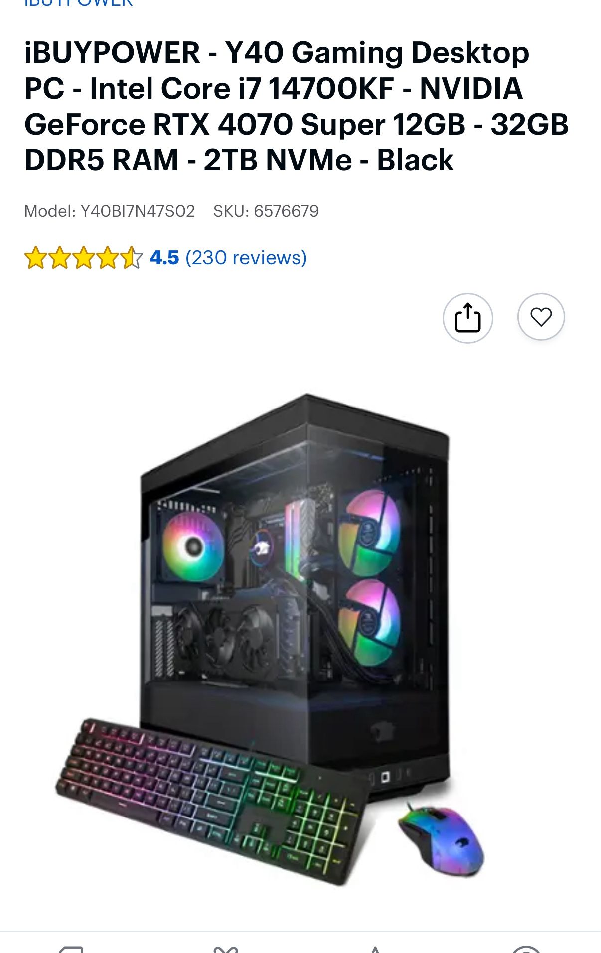 Ibuypower Pc Goes For 1900