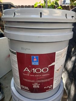 Exterior flat paint