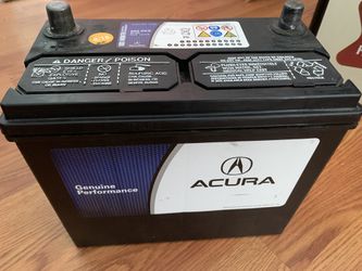 Acura TXS Battery (genuine Acura brand): fit Acura or Honda sedan