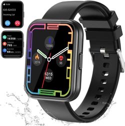 1.95'' Smart Watches for Men Women Make/Answer Call, Fitness Watch with AI Control Call/Text, Smart Watch for Android Phones Iphone Compatible, 107 Sp