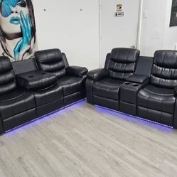 Brand New Power Reclining Sofa and Loveseat / Sofa y Loveseat Reclinable Eléctricos … Fast Delivery 🚚 