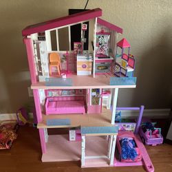 Barbie Dream House LOL Surprise House And Play House 