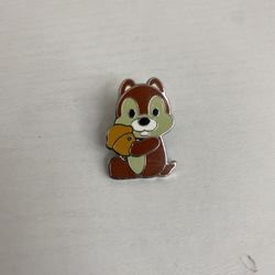 Disney Chip Chipmunk and a Acorn Pin