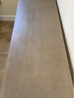 Modern Grey 62" TV Stand / Console Table – Sturdy & Clean Style
