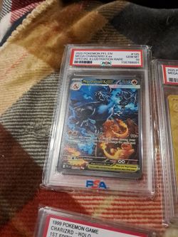 Pokemon slabs all replica not real