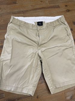 RVCA Size 30 Khaki Shorts