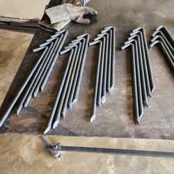 Metal Stakes for Moonwalk/Tent