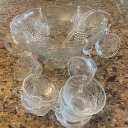 Vintage Punch Bowl