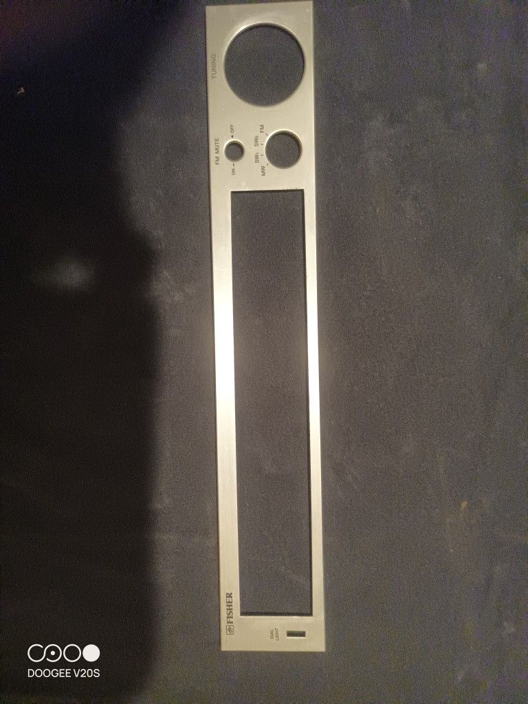 Fisher Boombox pH 492 Face plate