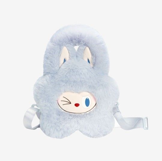 THE MONSTERS Classic Series-Plush Flower Bag (BLUE)