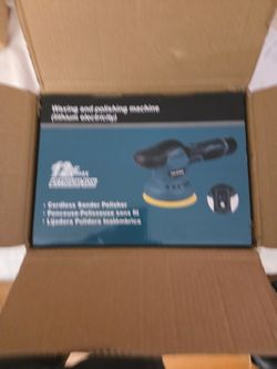 Polishing Buffer For Vehicle Portable Battery  Comes With Variable Timing 