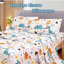 JSD Dinosaur Kids Sheet Set Twin Size