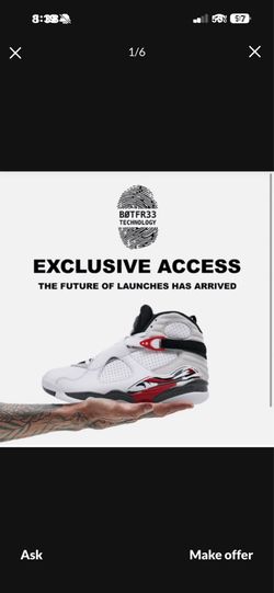 Jordan 8 Bugs Bunny Size 13