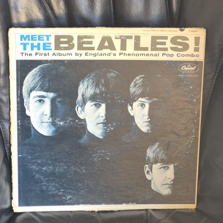 Meet The Beatles! Album Record lp original vinyl album.