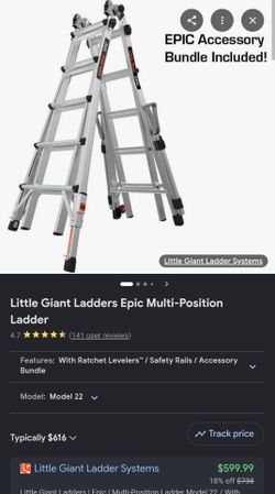 Little Giant Ladder $ 140