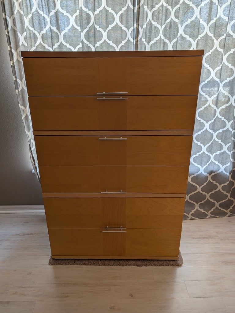 Italian 6 Drawer Chest Of Drawers