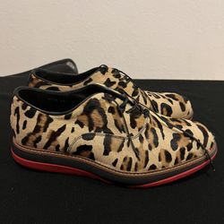 Versace Men’s Leopard Print Medusa Hybrid.