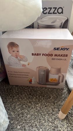 Sejoy 7-in-1 Baby Food Maker BB1048A-UL