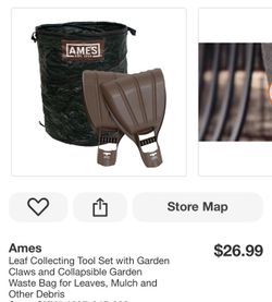 Ames Leaf Collecting Tool Set with Garden Claws