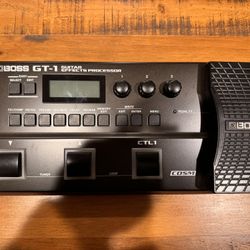 BOSS-GT1 Compact Guitar Effects Processor