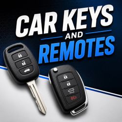 Car keys and remotes