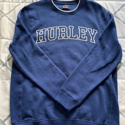 Hurley Mens Fleece Crew Pullover