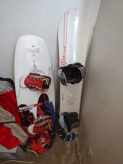 Snowboard one water board
